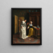 Die neue Robe - Nicolaas Steffelaar — gerahmtes Bild an der Wand