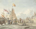 Ankunft des Prinzen Willem Frederik in Scheveningen, 30. November 1813 - Nicolaes Lodewick Penning — Ansicht des Kunstwerks