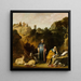 Hippokrates besucht Demokrit - Nicolaes Moeyaert — gerahmtes Bild an der Wand