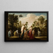 Merkur und Hersé - Nicolaes Moeyaert — gerahmtes Bild an der Wand