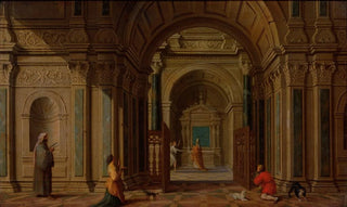 Nicolaes de Giselaer - The Archangel Gabriel Appearing to Zacharias Luke 111.webp
