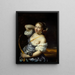 Diane als Jägerin - Nicolaes van Helt Stockade — gerahmtes Bild an der Wand