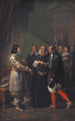 Monarchie absolue zu Frederik III im Jahr 1660 - Nicolai Abildgaard — Ansicht des Kunstwerks