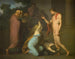 Ismène und Antigone appellieren bei Theseus - Nicolai Abildgaard — Ansicht des Kunstwerks