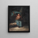 Ossian singt seinen Schwanengesang - Nicolai Abildgaard — gerahmtes Bild an der Wand