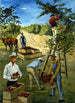 Wandstudie der Apfelpflücker - Nicolai Cikovsky — Ansicht des Kunstwerks