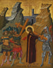 Der Christus mit dem Kreuz tragen - Nicolaos Tzafouris — Ansicht des Kunstwerks