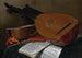 Naturstillleben mit Laute und Gitarre - Nicolas-Henri Jeaurat de Bertry — Ansicht des Kunstwerks