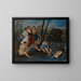 Die Entdeckung Moses - Nicolas-Pierre Loir — gerahmtes Bild an der Wand