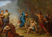 Moses verteidigt die Töchter Jethros - Nicolas Bertin — Ansicht des Kunstwerks