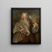 Portrait of Guillaume Pierre Legrand de Beauregard - Nicolas de Largillierre — gerahmtes Bild an der Wand