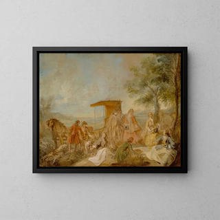 Nicolas Lancret - The Repast of the Hunting Party.webp