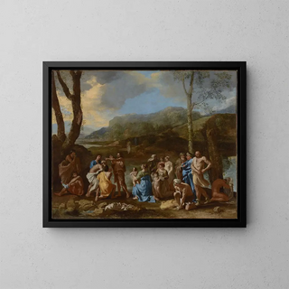 Nicolas Poussin - Saint John Baptizing in the River Jordan.webp
