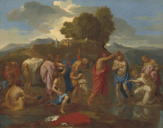 Nicolas Poussin - The Baptism of Christ.webp