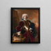 André François Alloys de Theys d'Herculais 1692-1779 - Nicolas de Largillière — gerahmtes Bild an der Wand