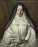 Elizabeth Throckmorton, Äbtissin des Ordens der Englischen Augustinerinnen - Nicolas de Largillière — Ansicht des Kunstwerks