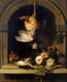 Perdrix rouge dans une niche - Nicolas de Largillière — Ansicht des Kunstwerks