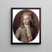 Portrait von François Emmanuel Pommyer - Nicolas de Largillière — gerahmtes Bild an der Wand