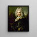 Portrait of Pierre Cadeau de Mongazon - Nicolas de Largillière — gerahmtes Bild an der Wand