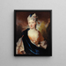 Porträt mutmaßlich von Madame die Herzogin von Beaufort - Nicolas de Largillière — gerahmtes Bild an der Wand