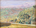 Vue depuis la cour du château à Cagnes - Niels Larsen Stevns — Ansicht des Kunstwerks