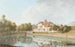 Ansicht des roten Hauses bei Ostermundigen - Niklaus Sprüngli — Ansicht des Kunstwerks