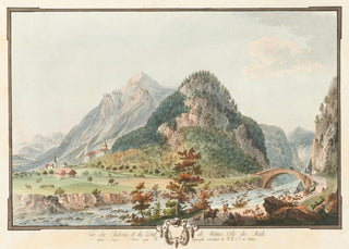Niklaus Sprngli - Ve du Chateau et du Pont de Wimmis Ct du Midi.webp