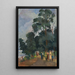 Am Ufer des Teiches - Nikolai Mikhailovich Grigoriev — gerahmtes Bild an der Wand