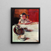 Le lait - Nikolaos Lytras — gerahmtes Bild an der Wand