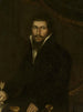 Portrait eines Mannes mit einer Gänsefeder in der Hand - Nikolay Argunov — Ansicht des Kunstwerks