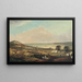 Militärisches Gemälde in der Bucht von Sewastopol während des Türken-Russischen Krieges von 1853 bis 1856 auf der Krim-Halbinsel - Nikolay Sauerweid — gerahmtes Bild an der Wand