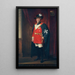 Portrait - Nils Asplund — gerahmtes Bild an der Wand