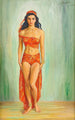 Cissi Olsson in Anitra in Peer Gynt - Nils Dardel — Ansicht des Kunstwerks