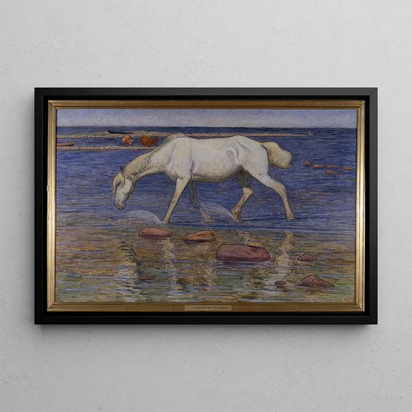 auf steinigem Boden - Nils Kreuger — gerahmtes Bild an der Wand