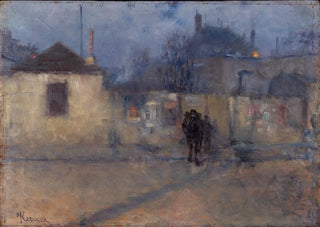 Nils Kreuger - Street in Montparnasse Paris.webp