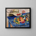 Hut mit Blumen - Nina Aleksandrowicz — gerahmtes Bild an der Wand