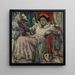 Nitlejanna Schauspielerin - Johannes Greenberg — gerahmtes Bild an der Wand