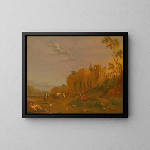 Morgen - Norbert Joseph Carl Grund — gerahmtes Bild an der Wand