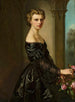 Portrait einer jungen Frau mit Rosen - Norbert Schrödl — Ansicht des Kunstwerks