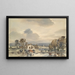 Landschaft mit Kühen - Norman Alfred William Lindsay — gerahmtes Bild an der Wand