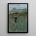 Mohnblumen - Norman Garstin — gerahmtes Bild an der Wand
