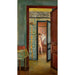 Reproduktion des Gemäldes Henri Lebasque - Nacktes Gemälde, das sein Hemd in einem Interieur anlegt