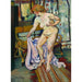 Reproduktion des Gemäldes Akt an der Draperie - Suzanne Valadon
