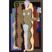 Reproduktion des Gemäldes Akt mit Blume - Georges Valmier