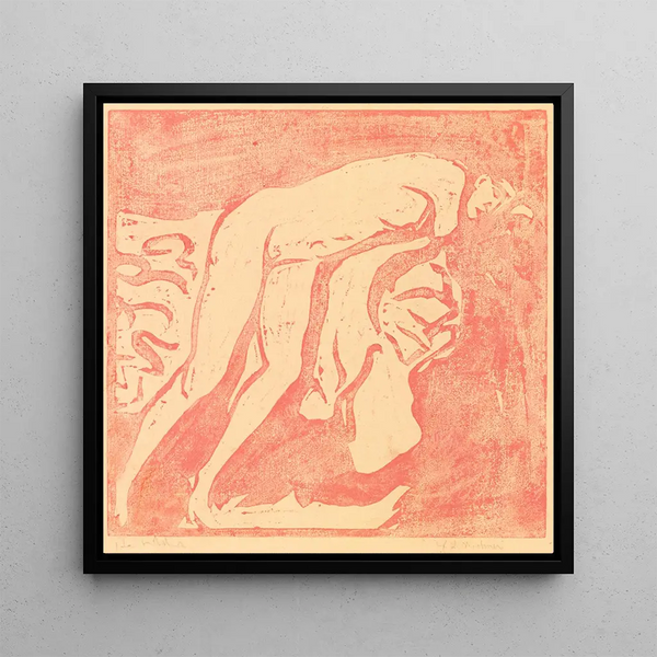 Nu féminin Mdchenakt - Ernst Ludwig Kirchner