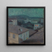Nacht in Nizza - Edvard Munch — gerahmtes Bild an der Wand