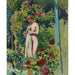 Reproduktion des Gemäldes Nymphe aux Fleurs (Nackt in der Draperie, im Garten) - Maurice Denis