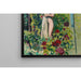 Reproduktion des Gemäldes Nymphe aux Fleurs (Nackt in der Draperie, im Garten) - Maurice Denis