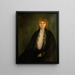 Portrait des Künstlers Rota Margrethe Vullum - Oda Krohg — gerahmtes Bild an der Wand