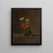 Stillleben mit Blumen in einer grünen Krug - Odilon Redon — gerahmtes Bild an der Wand